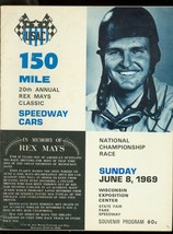 U.S.A.C. 150 Mile Indy Car Race Program State Fair Park VG/FN - £47.94 GBP