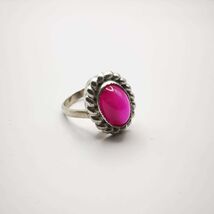 Vintage,Rare Women's Ring "Robin" 925 Sterling Silver,Jewelry,Ruby - $120.00