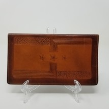 Vintage Checkbook Cover Leather Bohren Plumbing Portland Oregon Advertis... - £19.05 GBP