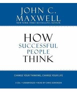 John C. Maxwell How Successful People Think: Change Your Thinking 3 CD&#39;s... - $20.82 CAD