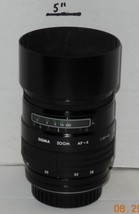 SIGMA ZOOM AF-E 1:3.5-4.5 F=28-70mm multi coated lens SN 1010163 with Case - $63.08
