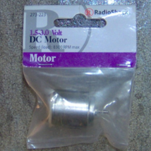 1.5-3 volt DC Hobby Motor Radio Shack 273-223 273-0223 NEW for hobby tra... - $24.91