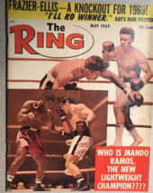 THE RING  vintage boxing magazine May 1969 - £11.68 GBP