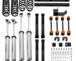 BFO 4&quot; Lift Kit w/ Shocks Absorbers For Jeep Wrangler TJ 4WD 2003 2004 2... - £402.57 GBP