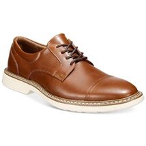Alfani Men’s Tolland Cap-Toe Oxfords Shoes Brown Color, Size 9.5M - €50,56 EUR
