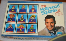 THE HOLLYWOOD SQUARES TV GAME BY IDEAL. Vintage 1974 - £18.67 GBP