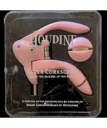 Metrokane Houdini Pink Rabbit  Lever Corkscrew Wine Bottle Opener Foil Cutter - $37.99