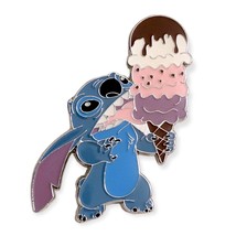Lilo and Stitch Disney Loungefly Pin: Stitch Snacks Ice Cream Cone  - £15.87 GBP