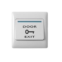 Electronic NC/NO/COM Door Exit Push Strike Button Panel Gates, Automatic... - €12,14 EUR