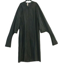 5&#39;7&quot; - 5&#39;9&quot;  Masters Graduation Gown Robe Black Shiny - $39.48