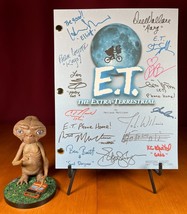 E.T. Script Signed- Autograph Reprints- 115 Pages- E.T. the Extra-Terrestrial - £19.57 GBP