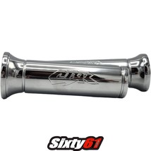 Honda CBR 600F4i 600RR 900RR 954RR 1000RR Chrome Grips Engraved - $35.00