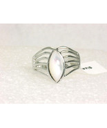 Mother of Pearl RING in Sterling Silver signed - Size 7 - New With Tags - $82.06 CAD