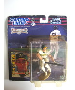 1999 Ben Grieve Oakland A&#39;s Starting Lineup Extended Series Figure and Card - £12.52 GBP