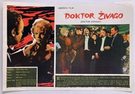 Original Movie Poster Doctor Zhivago Omar Sharif David Lean 1965 - £50.90 GBP