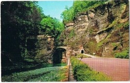 Watkins Glen New York Postcard Sentry Bridge State Park - £2.35 GBP