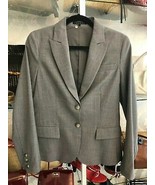 Theory Gris Laine Mélange Style #90171127 Blazer / Veste Taille 10 - $161.27