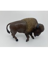 Bison Solid PVC 1997 Safari Ltd. Model Toy West Wild Cowboy Animal - £11.17 GBP