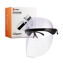 LifePro VizaCure LED Face Mask for Light Therapy - Black (Used) - $46.71 CAD