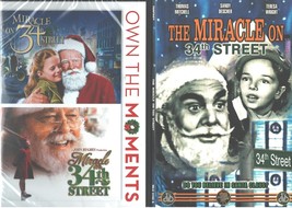 Miracle On 34th Street: Christmas Triple Feature-Original-TV Show-Remake-NEW Dvd - £21.64 GBP