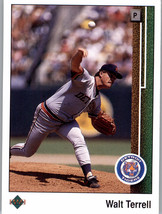 1989 Upper Deck 475 Walt Terrell  Detroit Tigers - $0.99