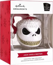 2022 Hallmark NBC Nightmare Before Christmas Ornament Jack Skellington Head NEW - £10.20 GBP