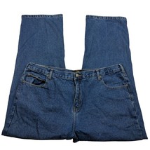 Redhead Men&#39;s Straight Leg Jeans Size 42 X 30 Flannel Lined Medium Wash - $748.84 MXN