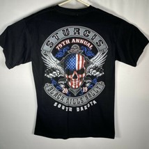 Sturgis 79th Anniversary Black Hills Rally 2019 Black T-Shirt Size M New NWT - £11.15 GBP