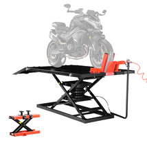 VEVOR Motorcycle Lift, 1500lbs, Pneumatic Motorcycle Jack, 8.6-31in Heig... - $1,558.90