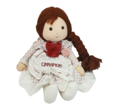 12&quot; Vintage 1984 Applause Cinnamon Girl Doll Red Hair Stuffed Animal Plush Toy - £44.08 GBP