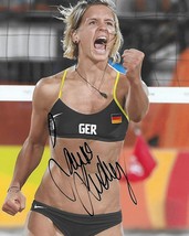 Laura Ludwig Germany Olympic volleyball signed autographed 8x10 photo CO... - £58.37 GBP