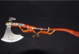God Of War 4 Kratos battle axe, Metal noctilucent axe,Scandinavian axe,Norse axe - £453.01 GBP