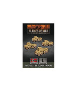 Sd Kfz 231 SS Scout Troops German Late Flames of War - £67.47 GBP