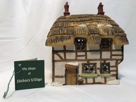 Department 56 House DICKENS&#39; COTTAGES Porcelain Christmas Village 65188 ... - $24.95