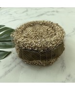 Gene Doris Womens Vintage 60s Pill Box Hat Taupe Gray Velvet Bow Mesh Veil - $508.73 MXN