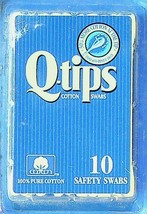Chesebrough Ponds USA Sealed Q-Tips Safety Swabs 10 pack  - £2.35 GBP