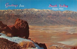 Death Valley California~Dante&#39;s VIEW-NATIONAL MONUMENT-TELESCOPE Peak Postcard - £4.68 GBP