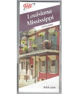 2008 AAA Map Louisiana Mississippi - $10.08