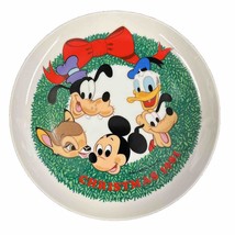 Schmid Walt Disney Happy Holidays Christmas 1981 Collector Plate - £12.97 GBP