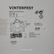 Ikea Vinterfest Christmas Tree Stand Black New 14.5" x 8.25" - $31.90