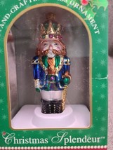 Brass Key Glass Classic Nutcracker  Nutcracker King Ornament  - £6.72 GBP
