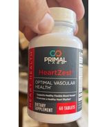 Primal Labs HeartZest Optimal Vascular Health - 60 Supplement Tablets - ... - $39.35