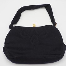 Vintage Dal&#39;On Womans Clutch Handbag Change Purse Wallet Navy Blue - £50.07 GBP