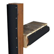 Dock Edge Piling Bumper - One End Capped - 6&#39; - Black - £61.52 GBP