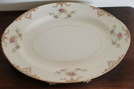 Homer Laughlin ~ Serving Plate ~ Nautilus Gold ~ Wedding ~ China ~ Replacements - £23.36 GBP
