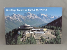 Vintage Postcard - Summit Restaurant Sulphur Mountain Banff - Banff Lifts Ltd - £11.73 GBP
