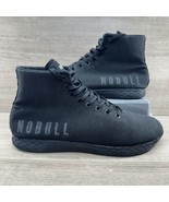 MENS NOBULL CROSSFIT BLACK HIGH TOP OUTWORK TRAINER ATHLETIC SHOES SIZE 10 - £38.91 GBP