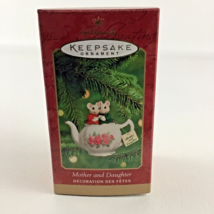 Hallmark Keepsake Christmas Ornament Mother And Daughter Mice Teapot New... - $19.75