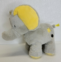 Little Journey Baby Musical Wind Up ELEPHANT Kids Preferred Plush Gray &amp; Yellow - £9.21 GBP