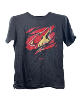Reebok Jeunesse Arizona Cayotes T-Shirt, Noir - M 10/12 - £10.09 GBP